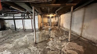 Photos of Wet Basement Solutions