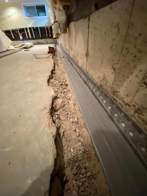 Photos of Wet Basement Solutions